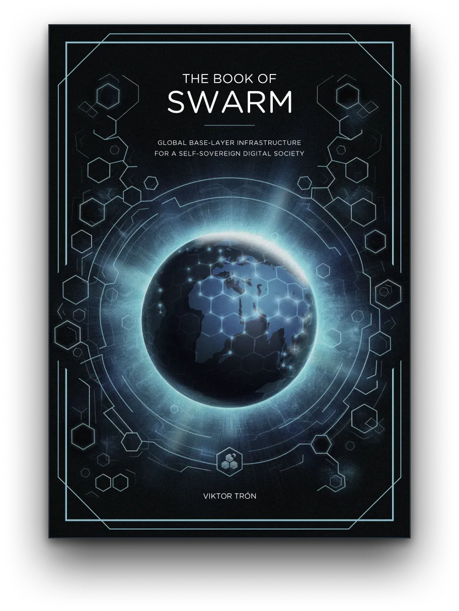 The Book of Swarm, by Viktor Trón: cover