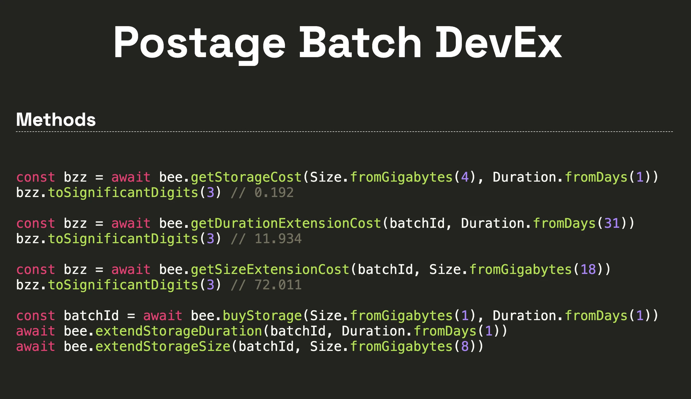 Postage-Batch